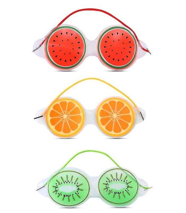 Fruit eye compress